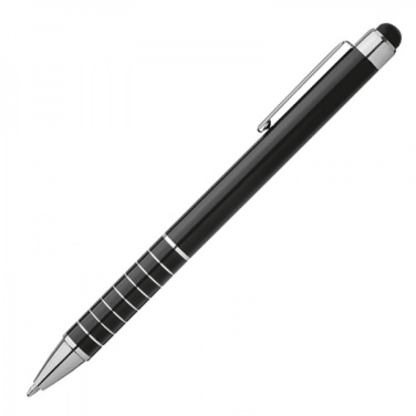 Logotrade promotional product picture of: Metal ballpen with touch pen LUEBO